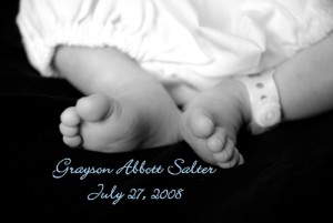 Grayson, baby with anencephaly
