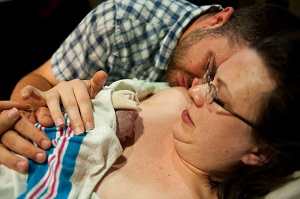 Olivia-Elise, baby with anencephaly