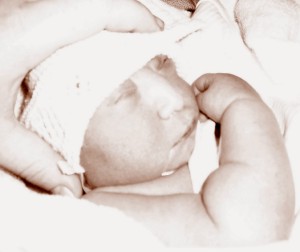 Charlotte, baby in Anencephalie