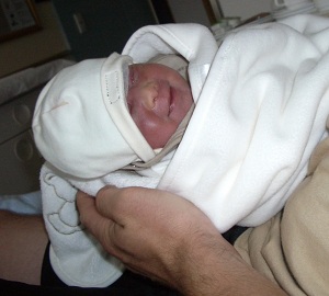 Christina, Baby in Anenzephalie