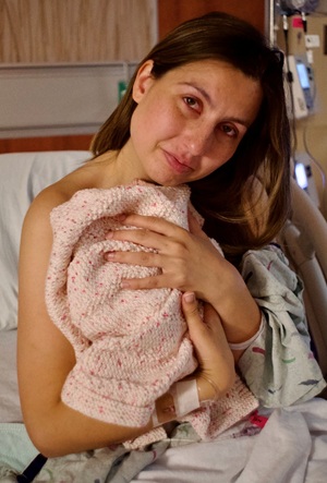 Everly Jo, baby with anencephaly