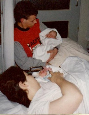 Mike Jeremi, baby in Anenzephalie