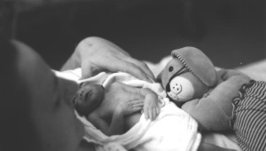Sarah, baby in Anenzephalie