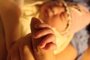 Valentina, Baby in Anenzephalie
