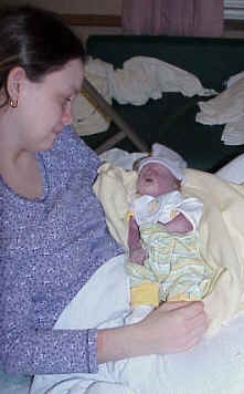 Abigail, bébé avec syndrome de potter